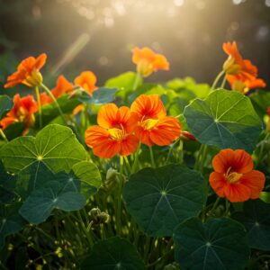 Fresh Nasturtium Edible Flowers – Vibrant, Peppery & Nutritious
