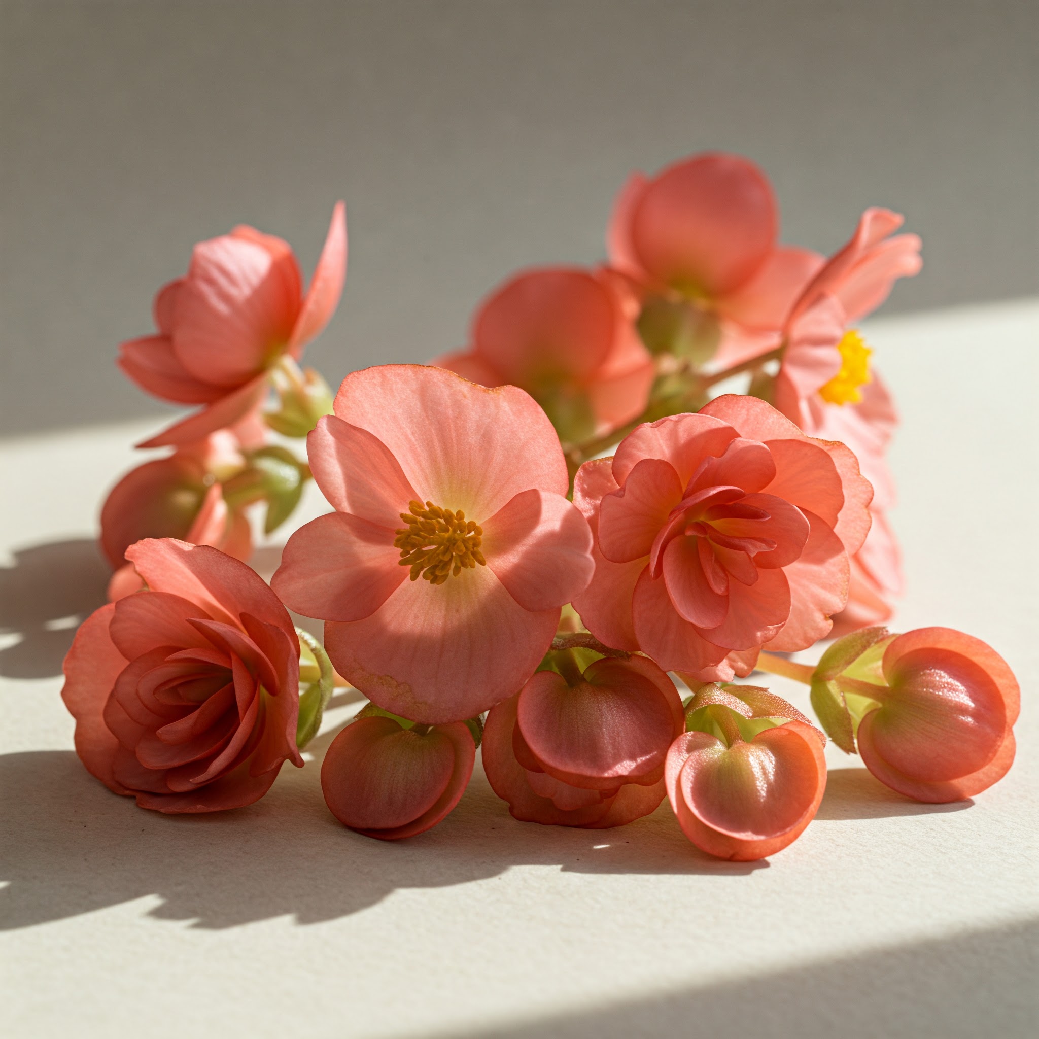 Fresh Begonia Edible Flowers – Tangy, Colorful & Refreshing - Image 3