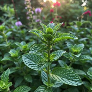 Fresh Pineapple Mint Plant – Variegated Fruity Herb for Kitchen & Garden