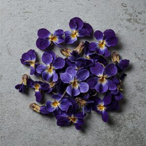Dried Rock Violet Edible Flowers – Delicate, Herbal & Colorful