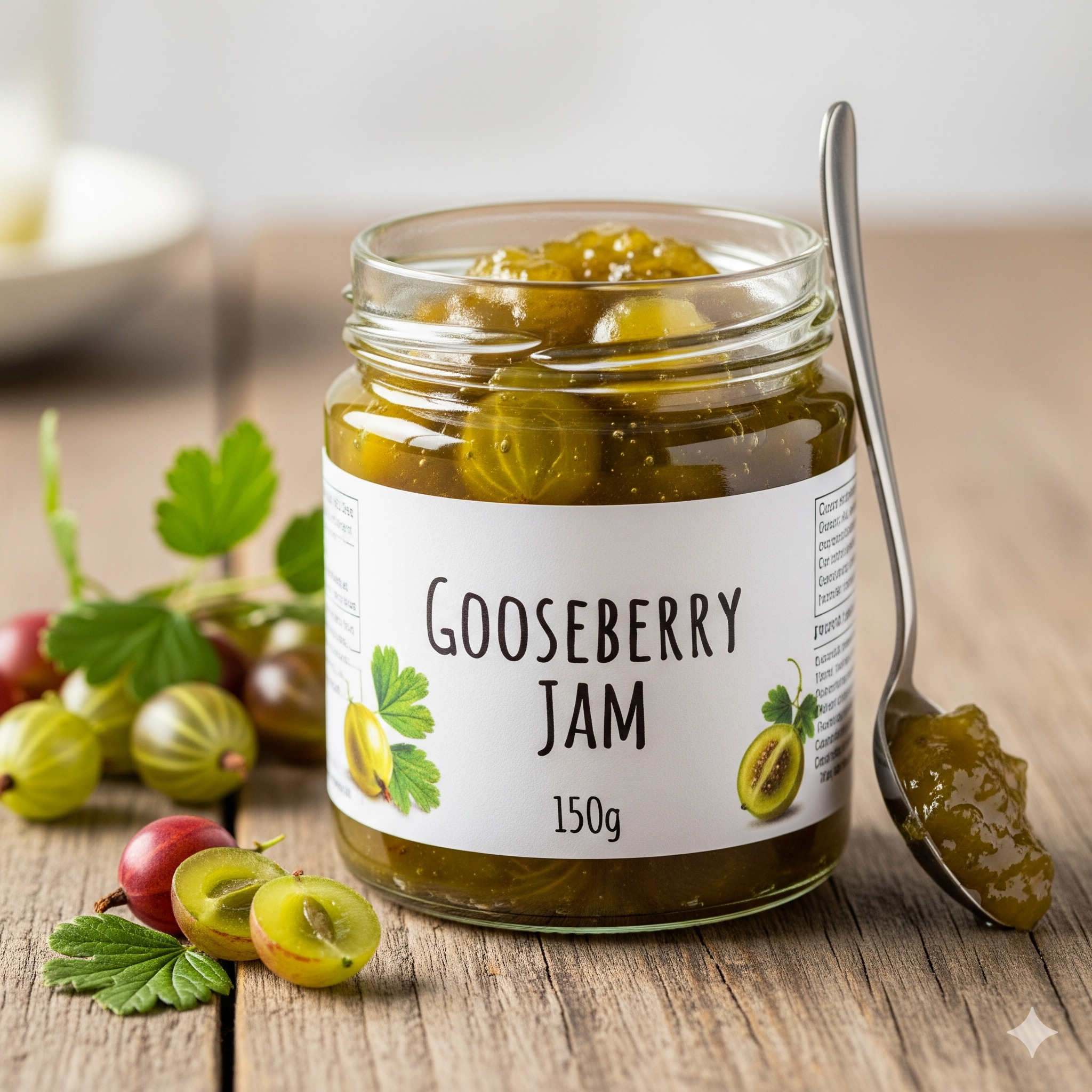 Gooseberry Jam – 150g | Tangy, Sweet & Homemade Goodness
